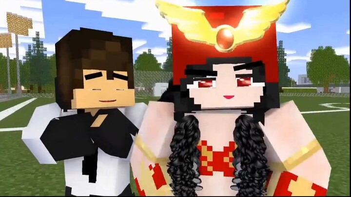 Darna VS Wonderwoman Sexy And Pretty Super Heroes Minecraft Animation