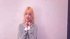 (G)I-DLE 240421 Yuqi's video letter to Belgian Milk Bobo