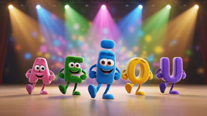 El baile de las vocales