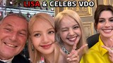 ลิซ่า-คนดัง LISA WITH CELEBS in Bulgari Paris Eden event 2022 fancam