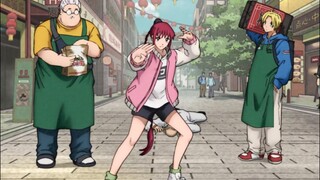 这就是银魂，白毛组长，有口癖的中华娘，加上一个吐槽小弟！