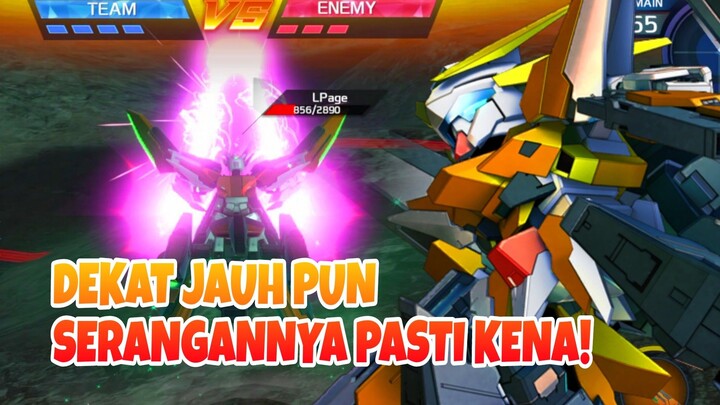 JARAK DEKAT JAUH PUN SERANGANNYA PASTI KENA! - Gundam Supreme Battle