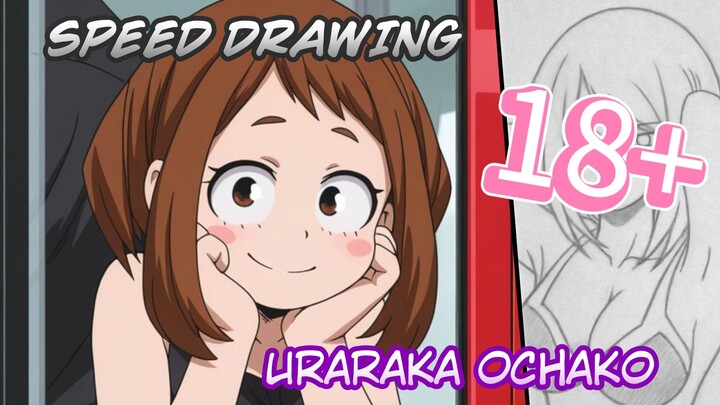 uraraka ochako versi main di pantai