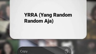 Yrra yang random random aja 😁