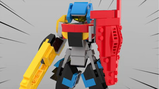 LEGO 31124 set modification, super robot