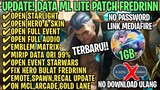 Data ML Lite Full Event 1Gb Patch Fredrinn | ML Lite | Cara Mengatasi Lag & Patah Patah ML