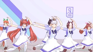 【赛马娘MMD】Spica队猛男新宝岛（麦昆在训练场）