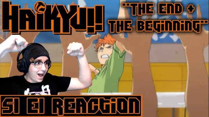 Haikyuu!! S1 E1 "The End and the Beginning" Reaction & Review!!