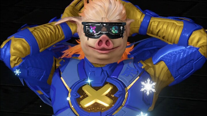 Got in on the collaboration with Piggy Hero before the rebellious son did.