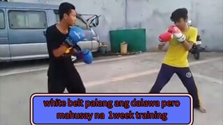 tracma sparring  white belt own video