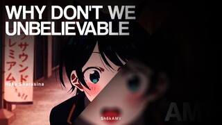 Amv Ruka Daddy style - Unbelievable Edit