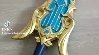 ดาบ Song of Broken Piness เกม #GenshinImpact วัดสุPU ราคา 429.- พรีออเดอร์ 7-14 วัน