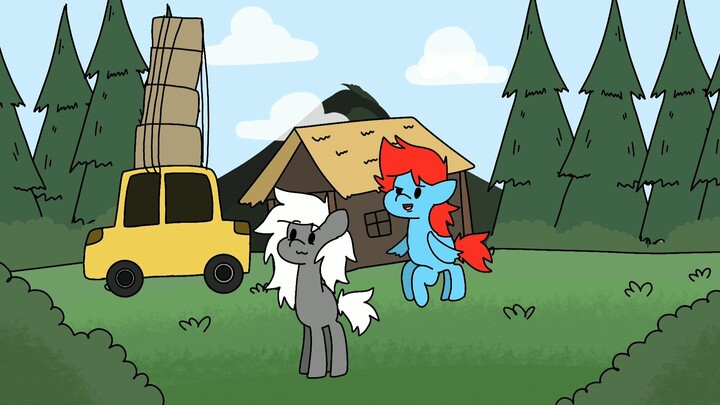 ANIMASI PONY mau berpisah tapi...