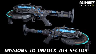 S11 : NEW "D13 SECTOR"  | MISSIONS TO UNLOCK NEW SECONDARY WEAPON