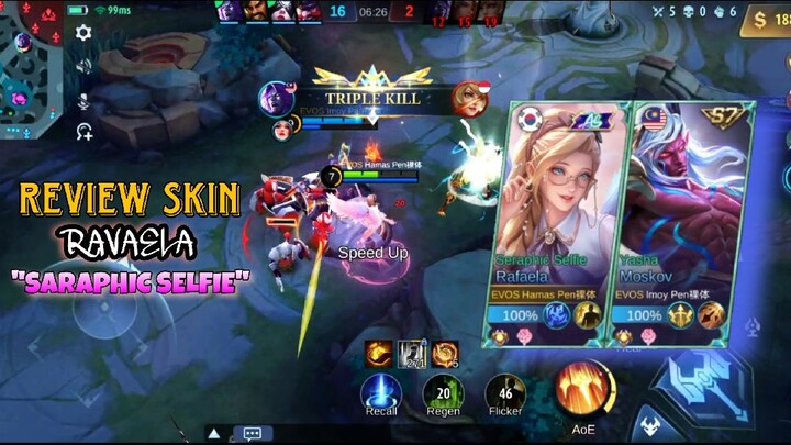 REVIEW NEW SKIN ALL STAR RAFAELA CANCIII BANGET🥺💕