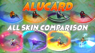 Alucard All Skin MLBB Comparison 2022 Edition