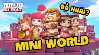 Top 10 Thú Vị - Game Mini World - Block Art