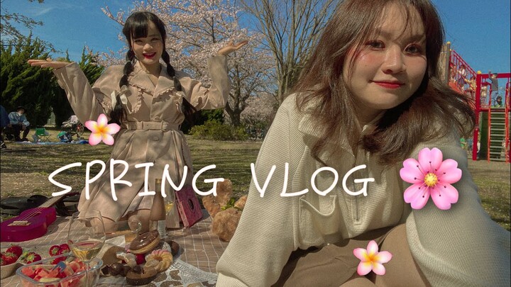 SPRING VLOG | PICNIC NGẮM SAKURA | THUỶ CUNG
