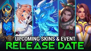 UPCOMING SKINS & EVENT RELEASE DATE - VILLAIN ATLAS SKIN | Mobile Legends: Bang Bang #whatsnext