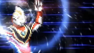 Aliran foton Ultraman Gaia versus gelombang