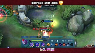 KOMPILASI TAKTIK JENIUS MOBILE LEGEND 🔥