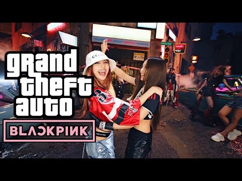 BLACKPINK Pink Venom but it's a soundtrack from GTA (videogame)