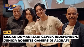 Megan Domani dan Junior Roberts Bocorkan Peran dalam Film Algrafi