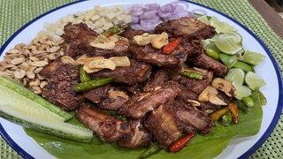 แหนมซี่โครงหมูอ่อนทอด หมักง่าย หอม ไม่เน่า