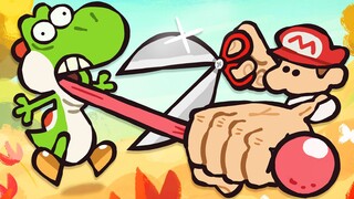 Yoshi's stinky baby! Super Mario speedrun animation [Cas van de Pol animation collection]