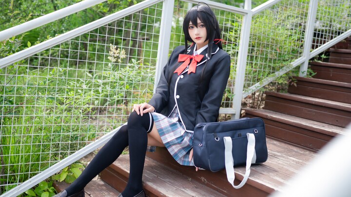 【Yukinoshita Yukino 雪之下雪乃】萌王vlog春物cos