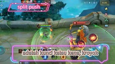 ngabuburit mlbb rank epic yang ada badaknya, bareng emak-emak habibah