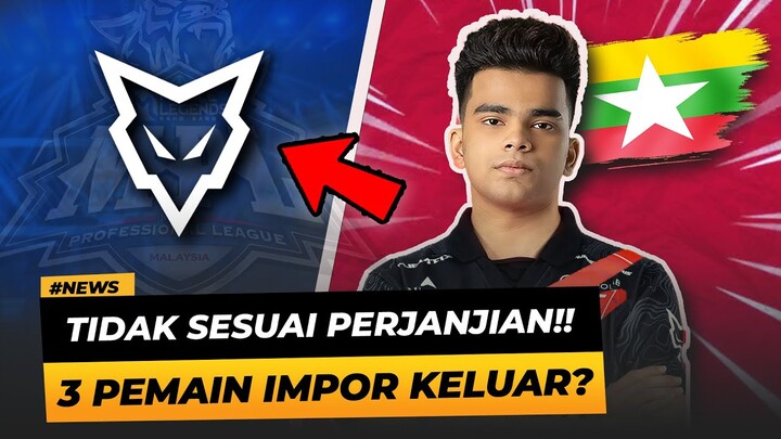 KONTROVERSI BESAR!! Pemain Impor Myanmar Mendadak Tinggalkan Tim Lunatix MPL Malaysia S12!