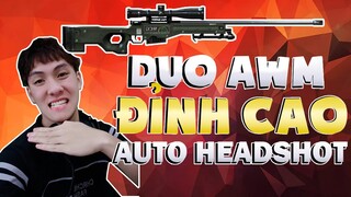 [ Garena Free Fire ] Tăng Độ Khó Cho Game Và Học Mõm Vác 2 AWM Tỉa Máp Sương Sương - Học Mõm FF