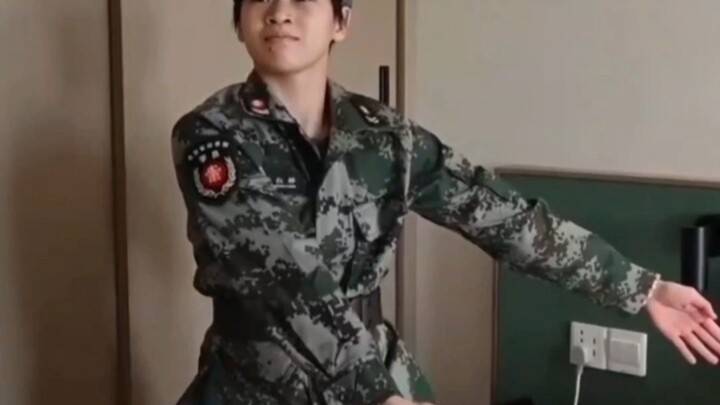 So it turns out the national team has to go through military training too!