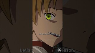 Just respect Roxy next time 😂- Rudeus vs Pursena Adoldia and Linia Dedoldia - Mushoku Tensei