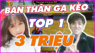 [ Free Fire ] Bị Bạn Thân Gạ Kèo 3 Triệu Lấy Top 1 Bằng Kỹ Năng OneShot M1014 Và Cái Kết - Học Mõm