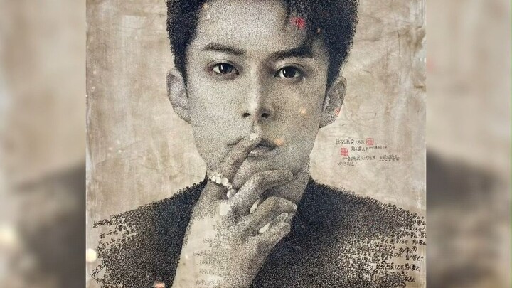 #Vương Hạc Đệ cậu mau đến mua chính mình đi, cứu tôi với, bức tranh này đẹp quá đi thôi!!! Cảm giác 