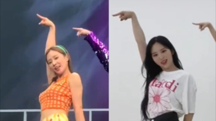 【เกิร์ลส์เจเนอเรชัน (ควอน ยูริ) × TRI.BE (คิม ซองซอน)】 ญาติสาวร่วมกันเต้นเพลง "FOREVER 1" กันเถอะ! (