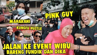 KE EVENT WIBU KETEMU COSPLAY KUNGFU HUSTLE SAMA KARET BEKAS LUCU BANGET !!