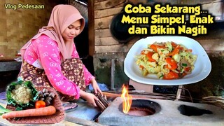 Masak Apa Hari Ini ⁉️ Masak ini Aja Yuk.. Enak dan Simpel Banget, Masak di Desa