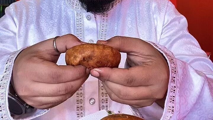 ফুড মাস্তির তেলে ভাজার সাথে জমে উঠুক আপনার বিকাল ☺️🌮 #foodmasti  #televaja #mdgsdip #Pangsha #trand