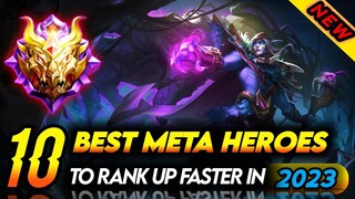 10 BEST META HEROES MOBILE LEGENDS 2023 - SEASON 28 | Mobile Legends Tier List