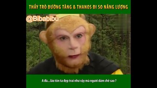 THANOS ĐỌ NĂNG LƯỢNG CÙNG THẦY TRÒ ĐƯỜNG TĂNG #funny