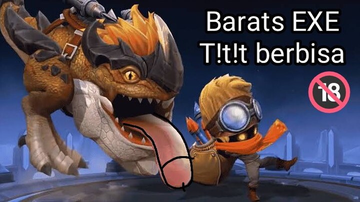 Barats EXE sekali sabet t!t!t langsung melepuh.