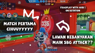 MATCH PERTAMA ! LAWAN PAKE BANYAK HERO ATTACK, BISA VICTORY?? | FRAG PRO SHOOTER