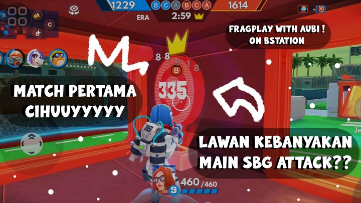MATCH PERTAMA ! LAWAN PAKE BANYAK HERO ATTACK, BISA VICTORY?? | FRAG PRO SHOOTER