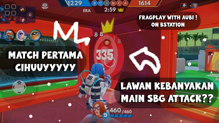 MATCH PERTAMA ! LAWAN PAKE BANYAK HERO ATTACK, BISA VICTORY?? | FRAG PRO SHOOTER