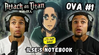 Ilse's Notebook! | ATTACK ON TITAN | OVA Reaction