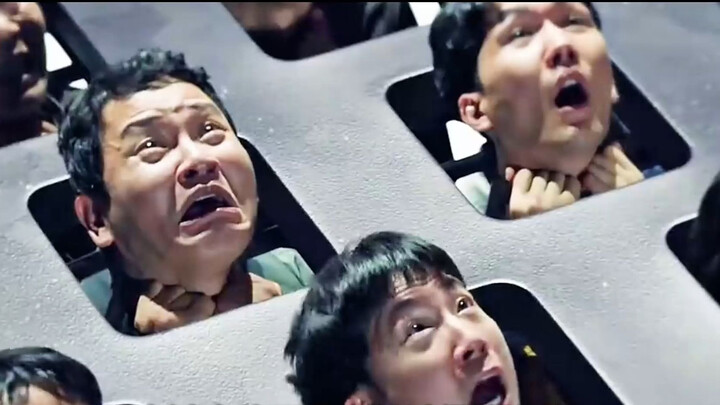 This is clearly the gateway to Hell, yet when the hell ticket inspector scans the man, the computer 