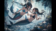 Gims -Tu Ne Le Vois Pas (Mermaid Art)